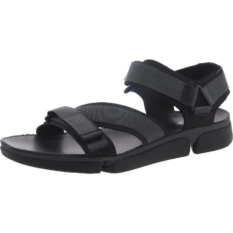 Men's leather sandals with an adjustable strapTri Cove Sun Mens Leather Ankle Strap Sport Sandals