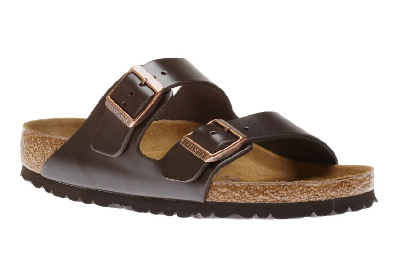 Men's sandals with a cushioned footbedBirkenstock Arizona Amalfi Testa Di Moro (brn) SFB 552341