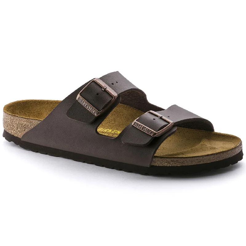 Men's sandals with a removable insole for cleaningBirkenstock Arizona Leather Brown 051101