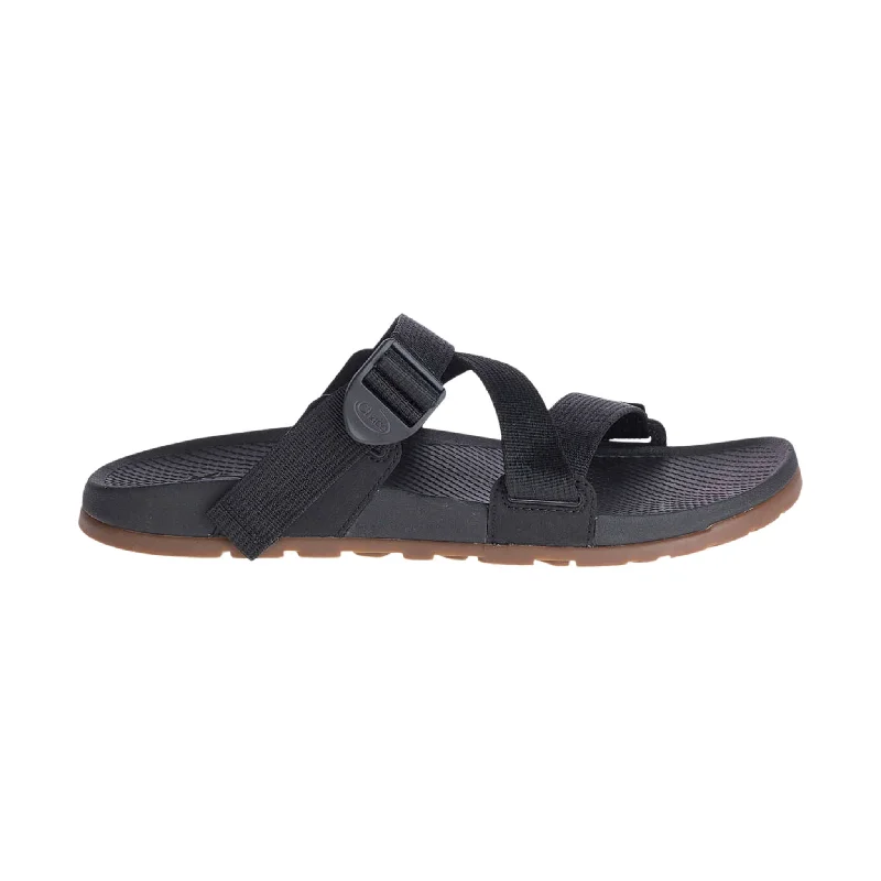 Men's leather sandals with an adjustable strapChaco Men's Lowdown Slide - Black