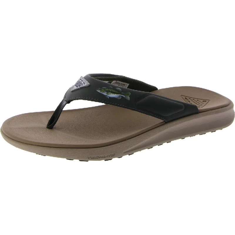 Men's sandals with a pointed toe for a stylish lookColumbia Mens Thong Summer Flip-Flops