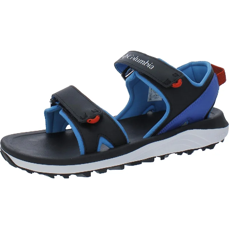 Men's sandals with a flexible sole for easy movementColumbia Mens Trailstorm Sandal Leather Ankle Strap Sport Sandals