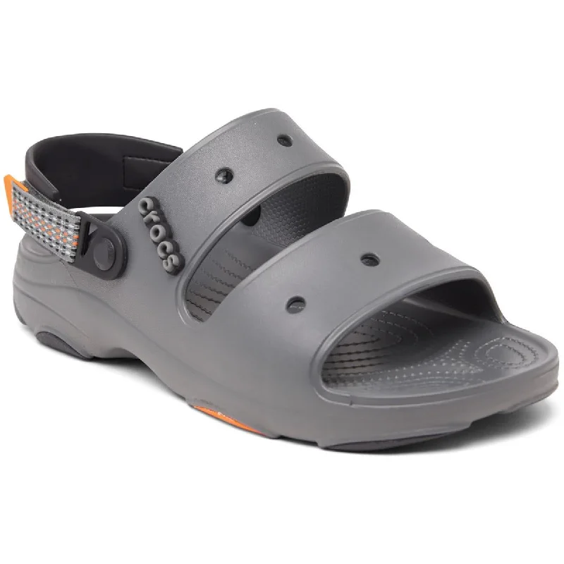 Men's sandals with a pointed toe for a stylish lookCrocs Mens CLASSIC ALL TERRAIN Flat Ankle Strap Sport Sandals