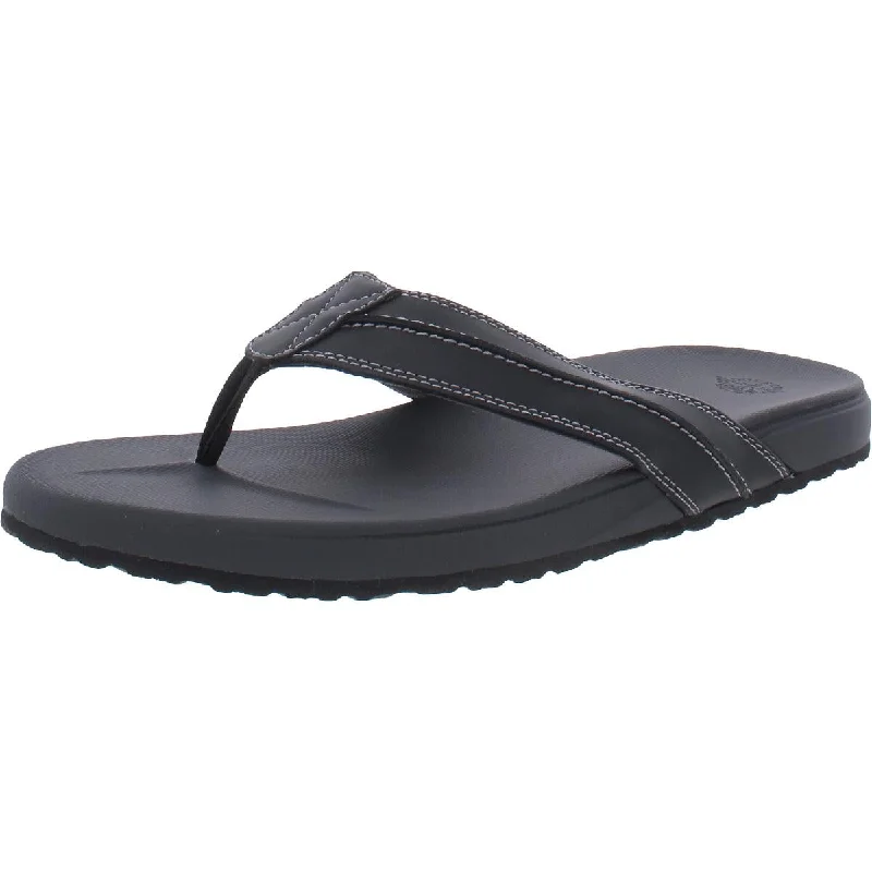 Men's sandals in a neutral color like black or brownDockers Mens Freddy Slip-On Flats Flip-Flops