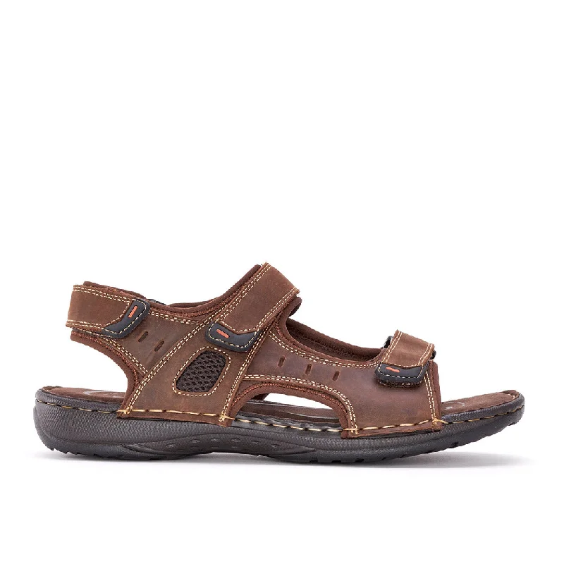 Men's sandals with a wide strap for supportDougal