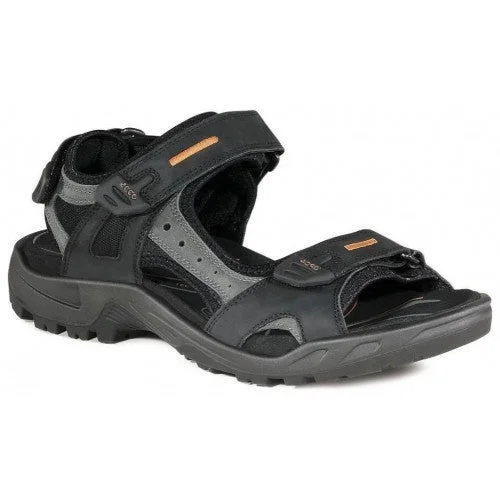 Men's sandals with a buckle closureEcco Offroad Black/Mole 69564 Mens