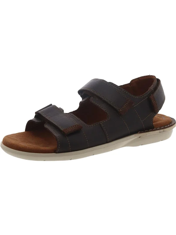 Men's sandals with a pointed toe for a stylish lookEllison Bay Mens Leather Adjustable Sport Sandals