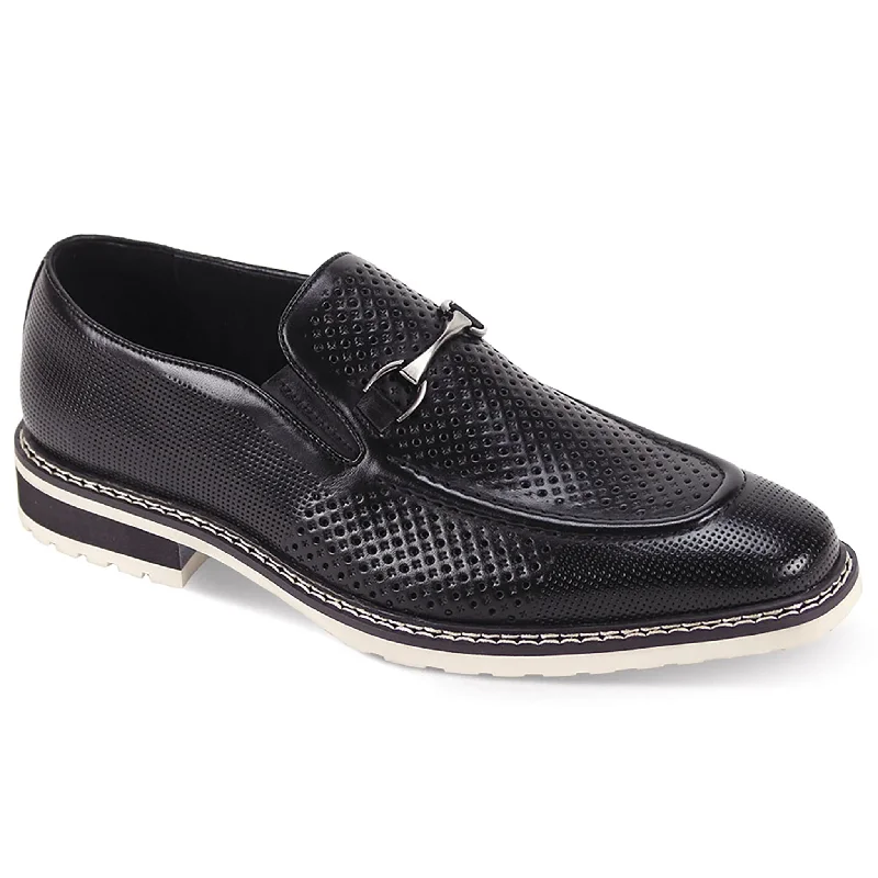 Men's loafers with a flexible sole for easy movementGIOVANNI LEATHER SHOES-FERARI