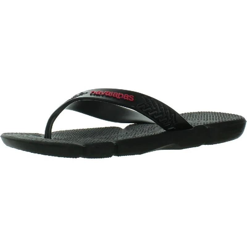 Men's sandals with a rubber sole for tractionHavaianas Mens Thong Pool Flip-Flops