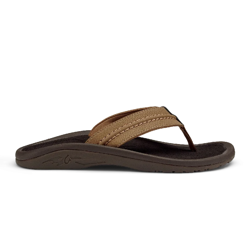 Men's sandals with a flexible sole for easy movementHokua - Tan