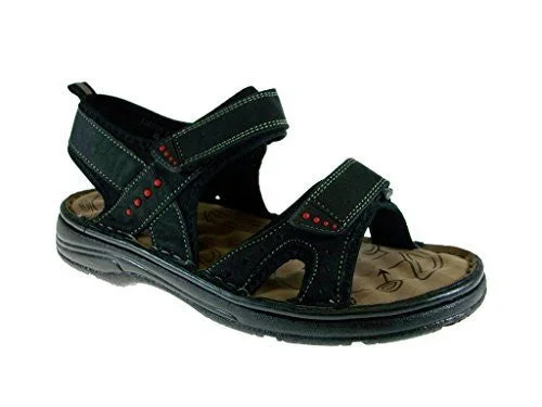 Men's sandals with a stretchy strap for a better fitJ's Awake Men's Marcos-06 Open Toe Sports Adjustable Strap Sandals