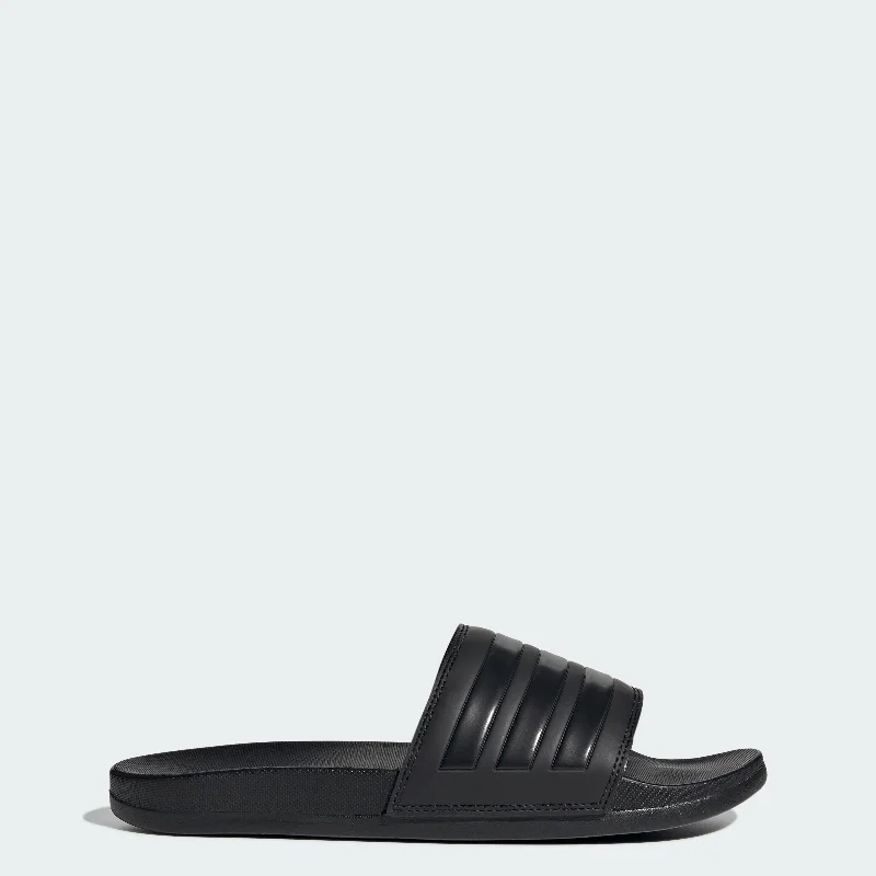 Men's sandals with a perforated leather upper for ventilationMen's adidas Adilette Comfort Slides