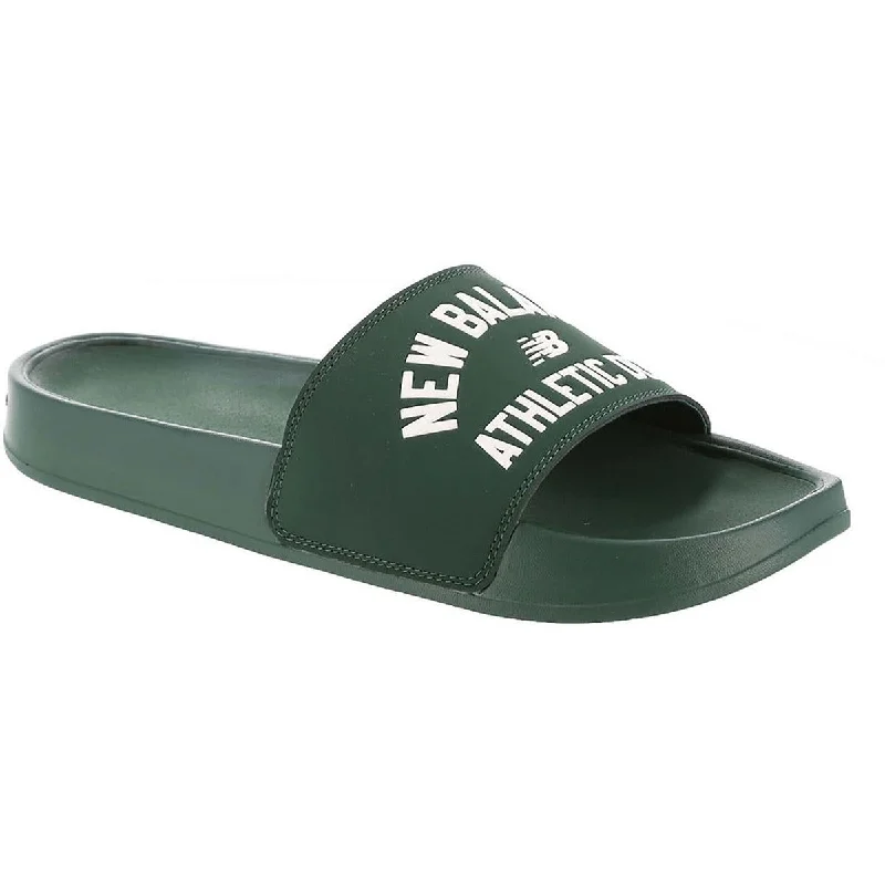 Men's sandals with a removable insole for cleaningNew Balance Mens HERITAGE Slip on  Pool Slides