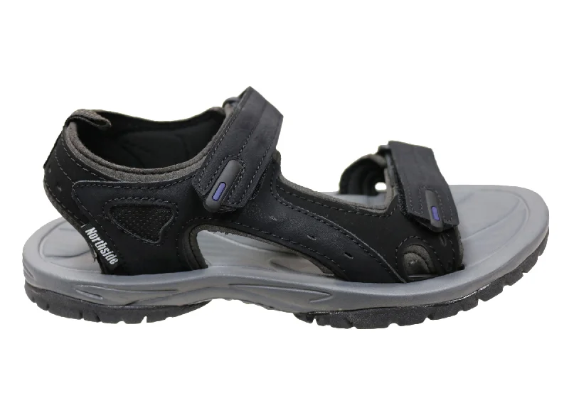 Men's sandals with a contrast stitching detailNorthside Riverside II Mens Comfortable Adjustable Sandals