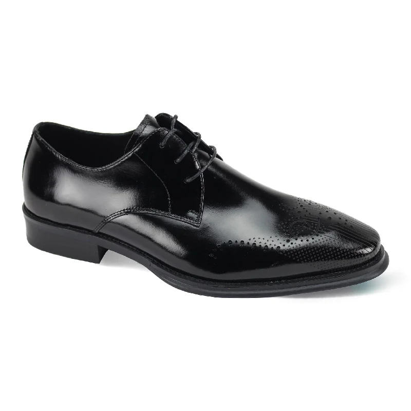 Men's loafers with a smooth leather finishGIOVANNI LEATHER SHOES-OWEN