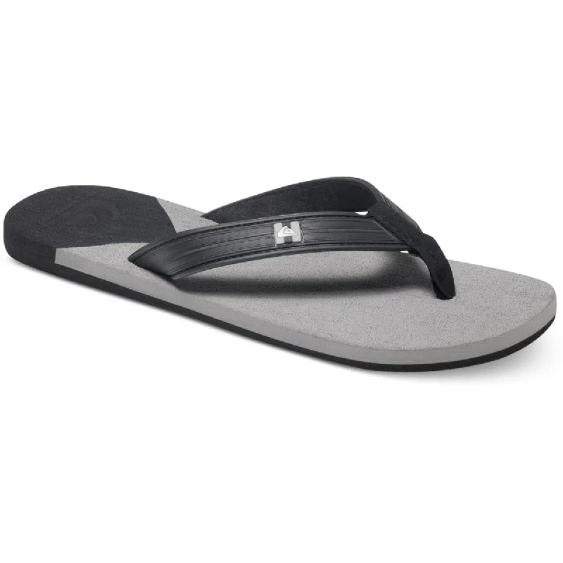 Flip - flop style men's sandals for beach wearQuiksilver Mens Molokai New Wave Deluxe Slide Thong Flip-Flops