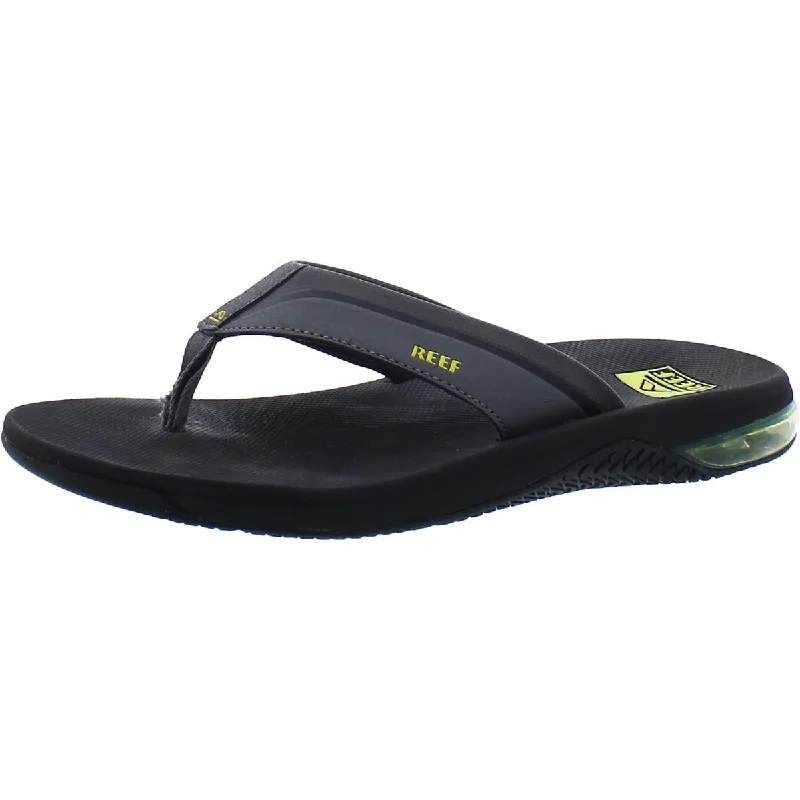 Men's sandals with a toe post designReef Mens Anchor Casual Thong Flip-Flops