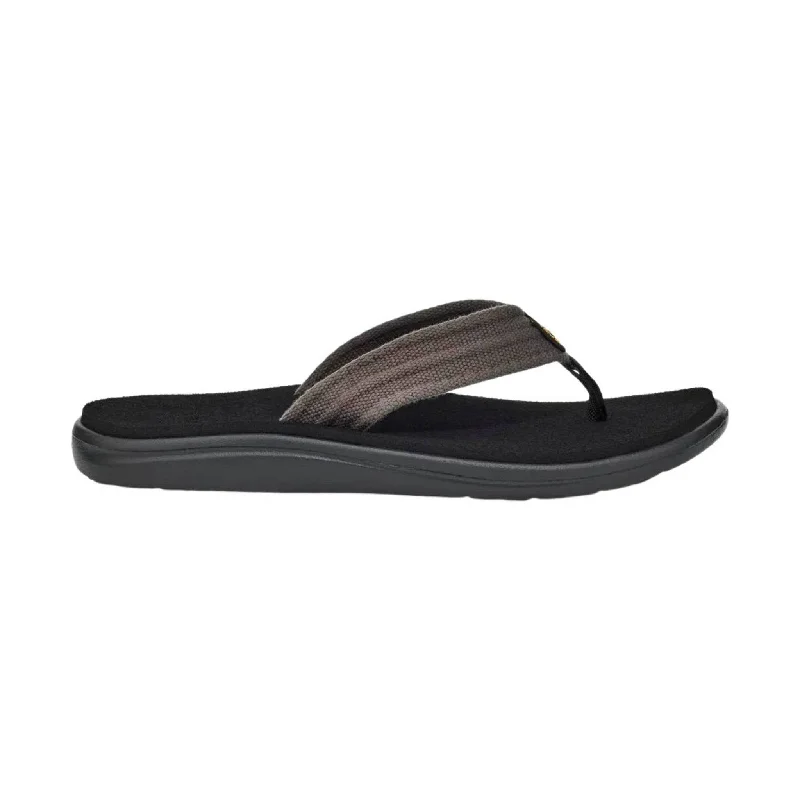 Men's sandals with a buckle closureTeva Men's Voya Canvas Flip Flop - Drizzle