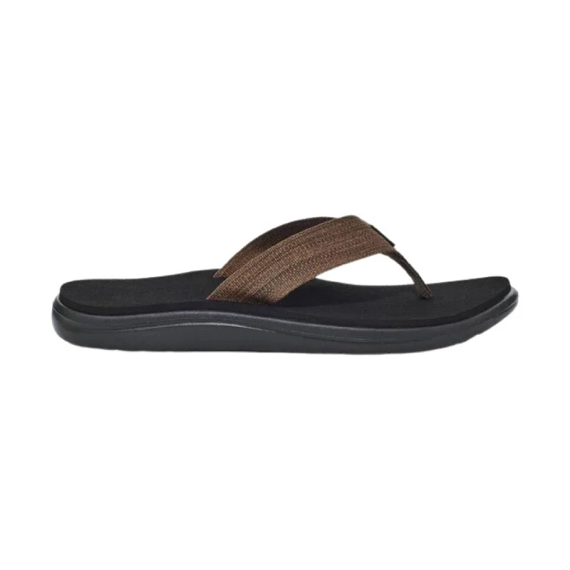 Flip - flop style men's sandals for beach wearTeva Men's Voya Flip Flop - Bristol Chocolate Chip - ONLINE STORE CREDIT/EXCHANGE ONLY