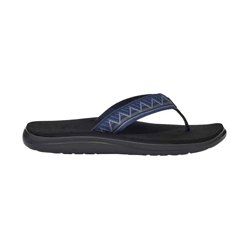 Men's sandals with a wide strap for supportTeva Men's Voya Flip Flop - Ouray Total Eclipse - ONLINE STORE CREDIT/EXCHANGE ONLY