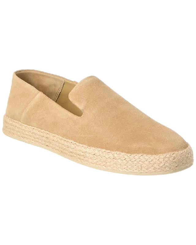 Men's sandals with a contrast stitching detailVince Emmitt Suede Espadrille