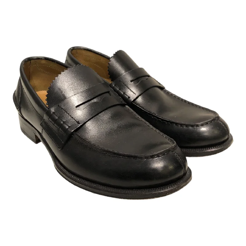 Men's Oxfords with a lace - up closure and a narrow fitVALENTINO/Dress Shoes/EU 41.5/Leather/BLK/