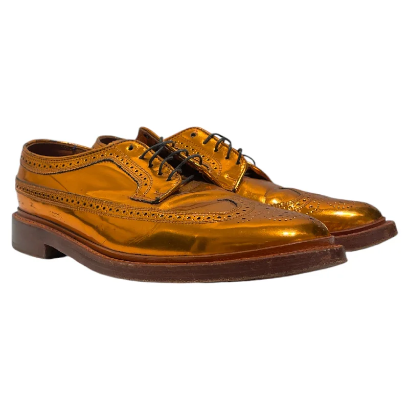 Men's Oxfords with a low - heeled design and a square toeFLORSHEIM/Dress Shoes/US 10/ORN/