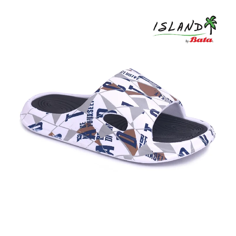 Men's slippers with a memory foam insoleIsland - Men