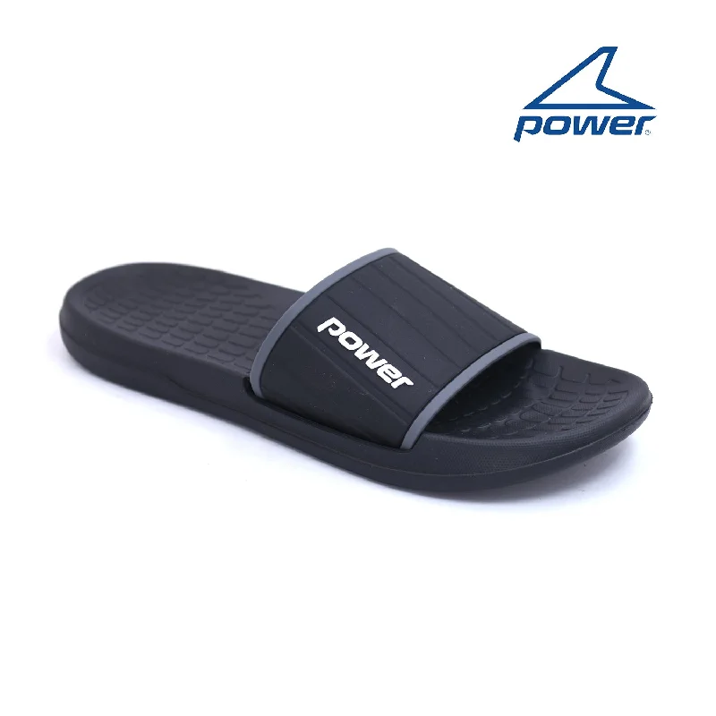 Men's slippers with a Velcro closure for easy on and offPower - Men