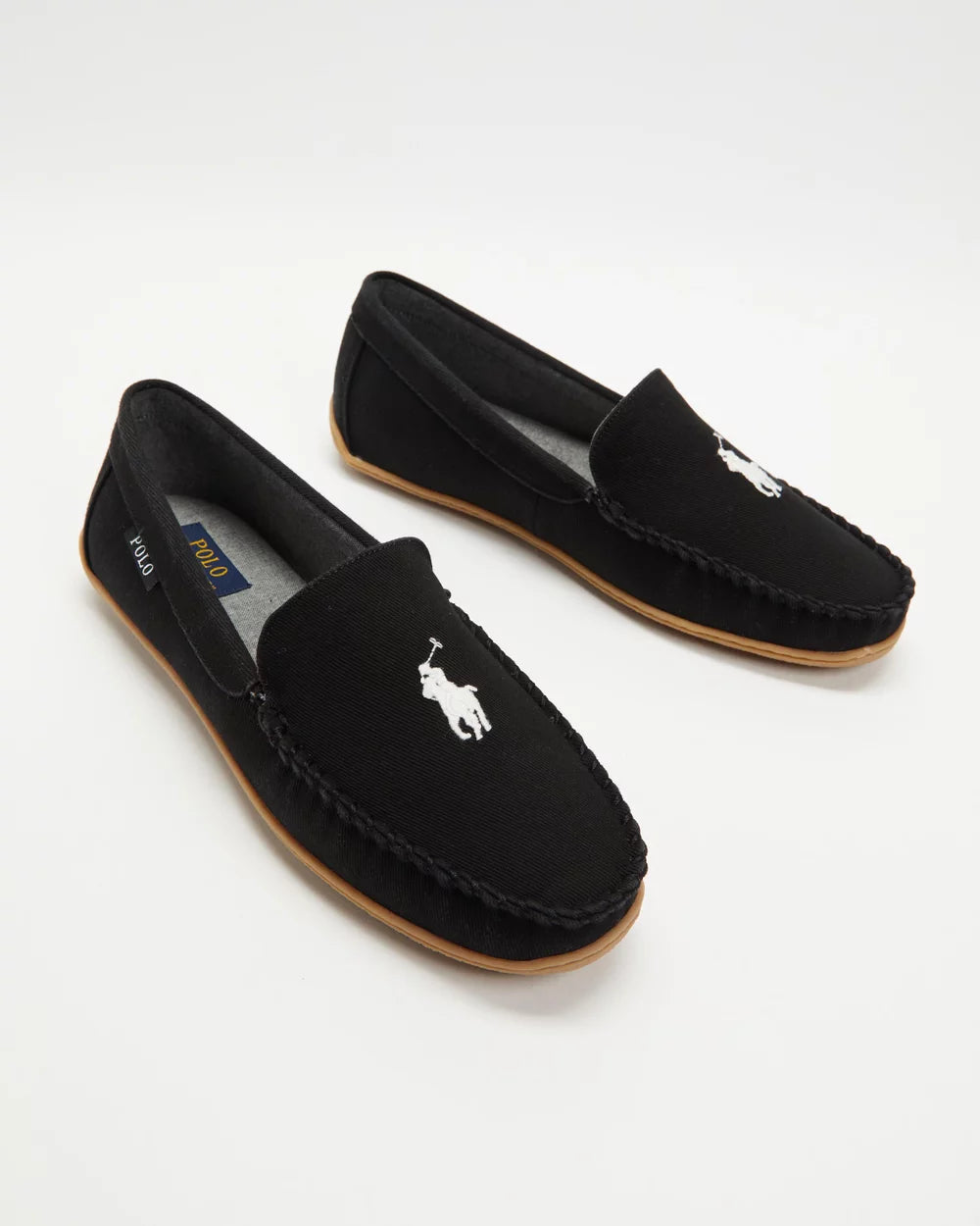 Men's casual shoes with a soft insole for cushioningPolo Ralph Lauren - Brenan Slip-on Shoe - Black