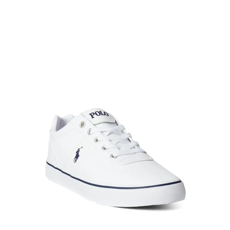 Men's casual shoes with a rubber toe cap for protectionHanford Canvas Sneaker - White