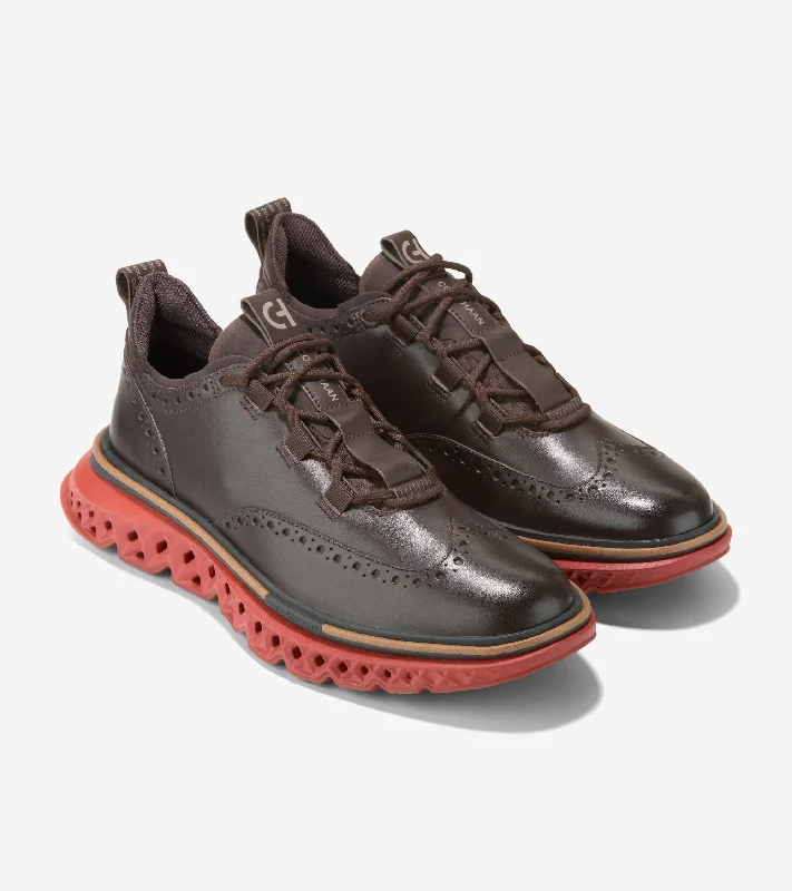 Brogue - perforated men's Oxfords for a traditional lookCole Haan Men's 5.ZEROGRAND Wingtip Oxford