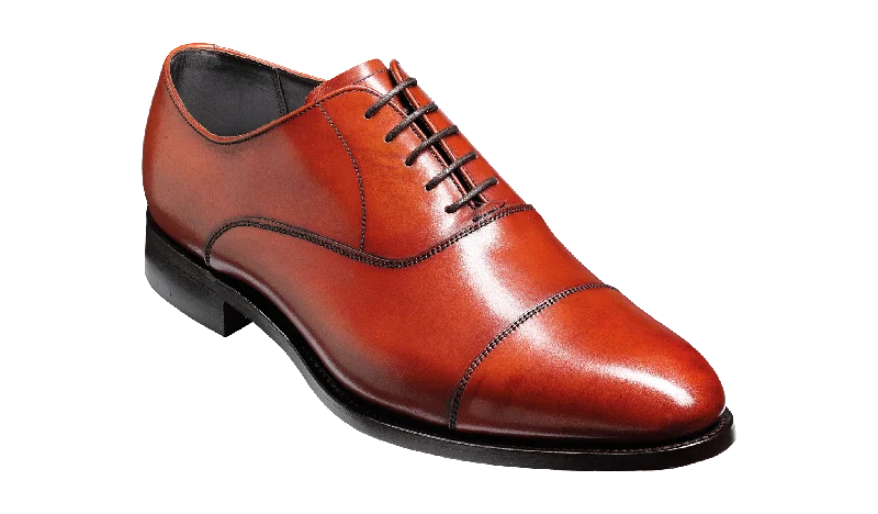 Men's Oxfords with a contrast stitching on the weltDuxford - Rosewood Calf