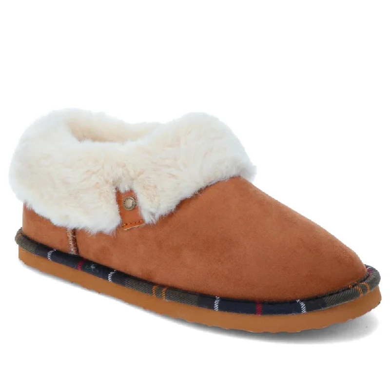 Men's slippers in a warm color like red or brownEloise Slipper Boots - BARBR40510 / 325 660