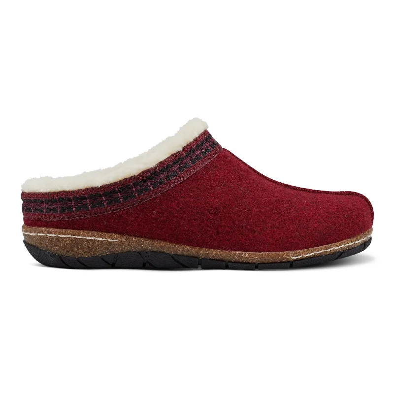 men's luxury mulesElya Round Toe Casual Slip-on Flat Clogs