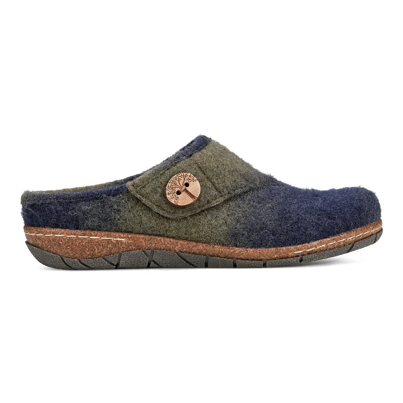 men's mules for outdoor showersEzra Round Toe Casual Slip-on Flat Clogs