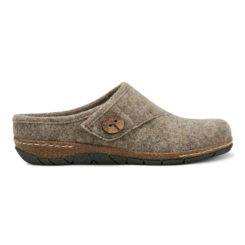 men's open-toe mulesEzra Round Toe Casual Slip-on Flat Clogs