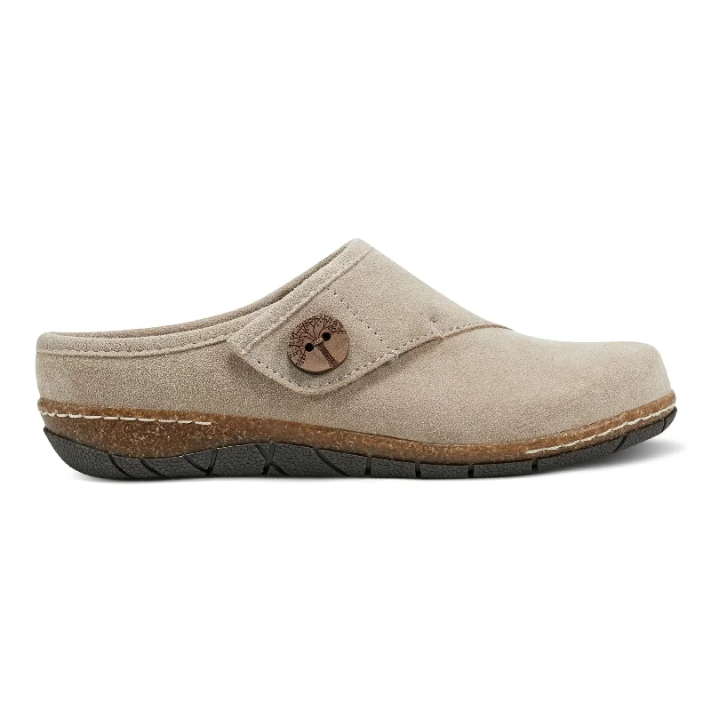 men's outdoor mulesEzra Round Toe Casual Slip-on Flat Clogs