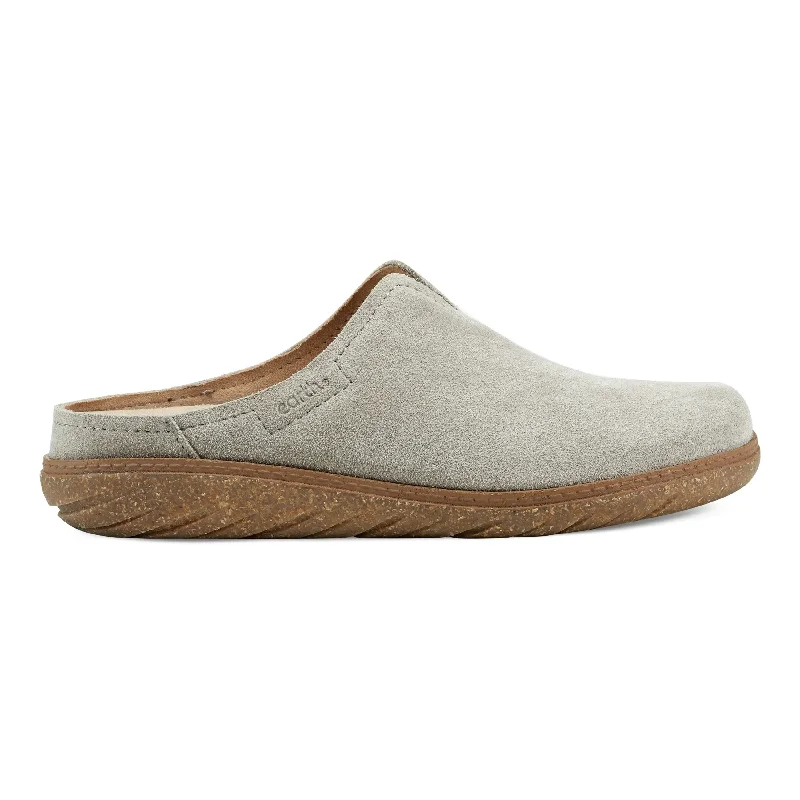 men's mules for beachFlan Round Toe Casual Slip-on Flat Mules