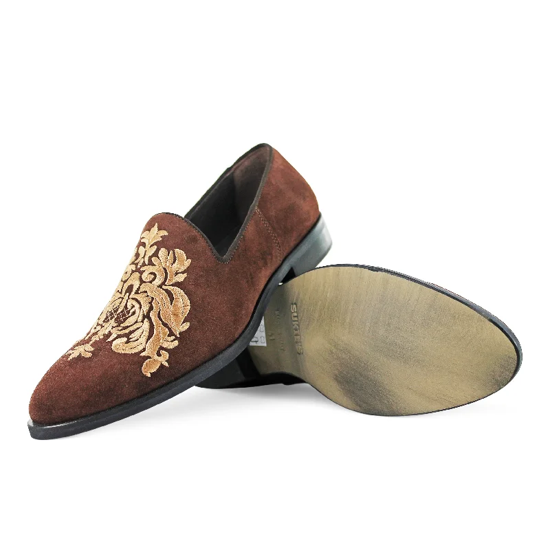 Men's slippers with a leather sole for a classic lookGot 2 Part II - Honeycomb