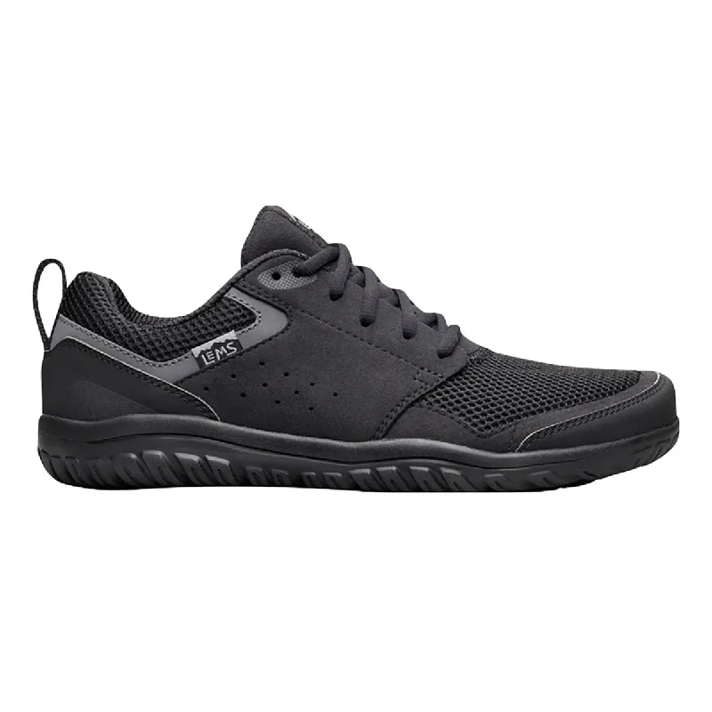 Men's Oxfords with a cap - toe design and a rubber heelLems Unisex Primal Zen Asphalt