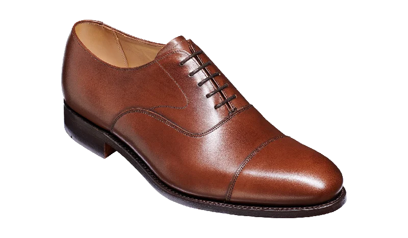 Men's Oxford shoes with a double - buckle strapMalvern - Dark Walnut Calf