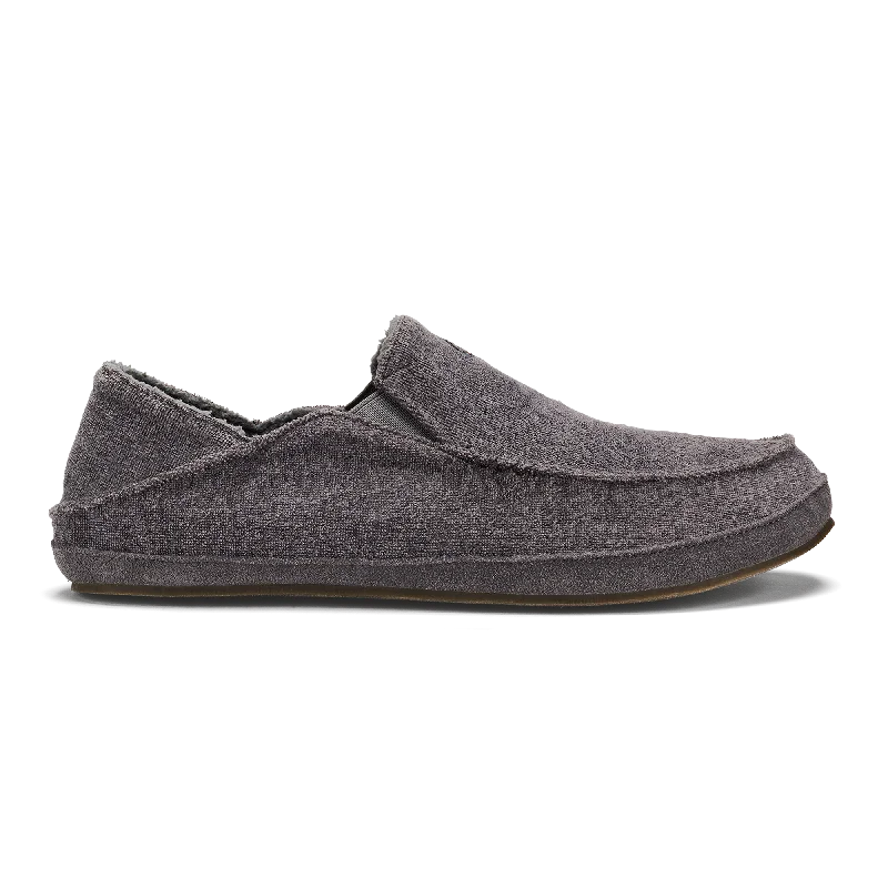 Men's slippers with a pointed toe for a stylish appearanceMoloā Hulu - Rock