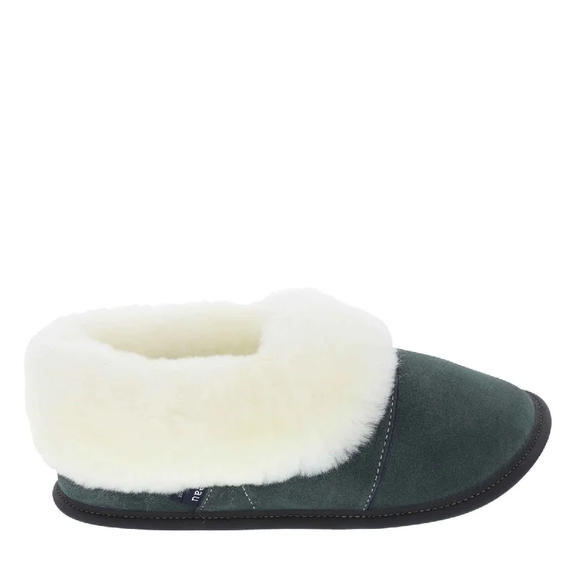 Men's slippers with a non - slip outsole for safetyNEW Lazybone Sheepskin Slippers