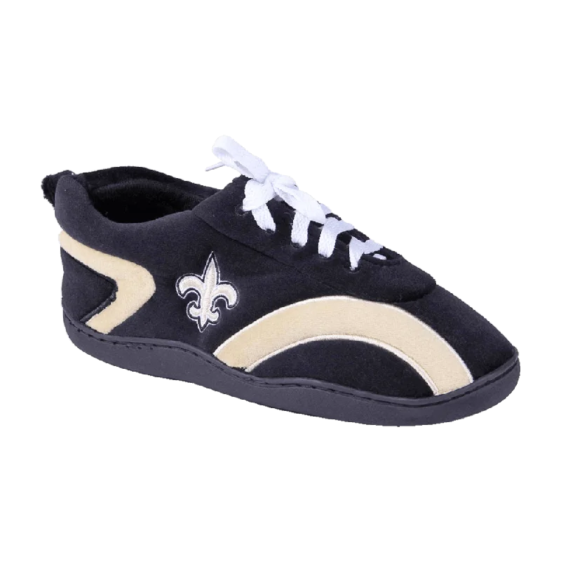 Men's slippers with a leather sole for a classic lookNew Orleans Saints All Around