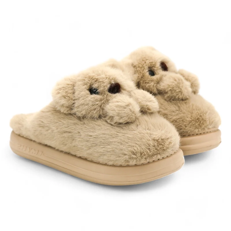 Men's plush slippers with a faux fur liningPerita half shoes