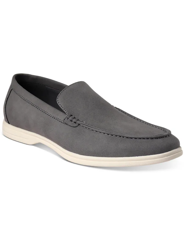 Men's Oxfords with a padded collar for a comfortable fitPorter Mens Faux Suede Round Toe Oxfords