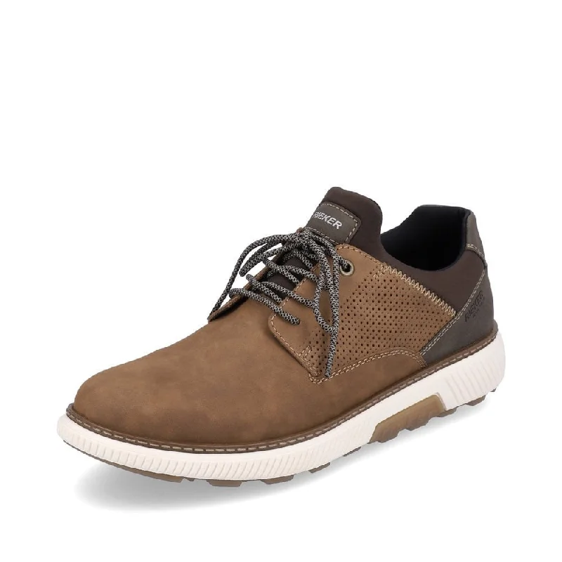 Men's casual shoes with a logo patch on the tongueRieker B3355