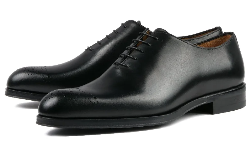 Men's Oxford shoes with a buckle closure and a pointed toeSoho Wholecut Oxford Brogue Black