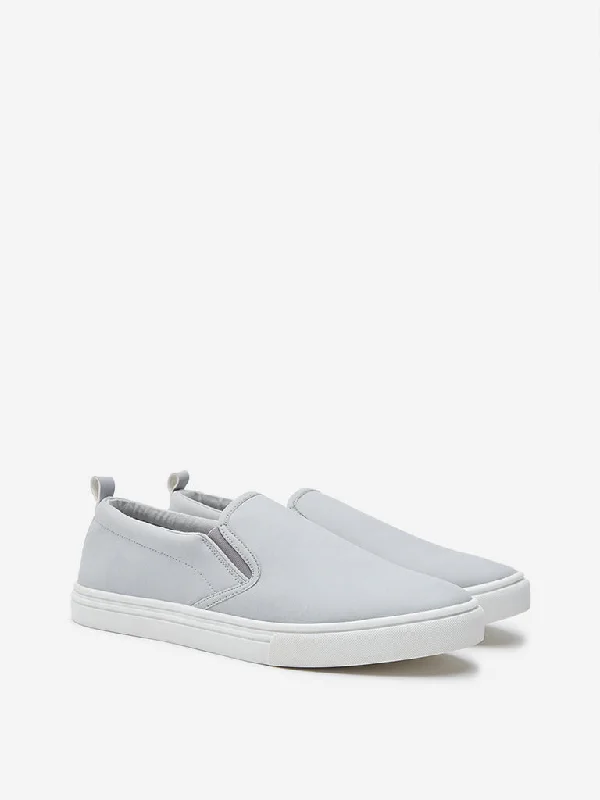 Men's casual shoes with a stretchy side panelSOLEPLAY Grey Slip-On Shoes